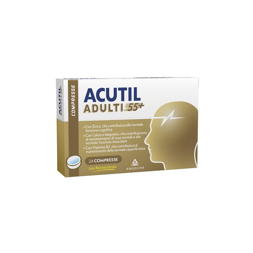 Acutil Compresse per Adulti 55+ - Pacco da 24