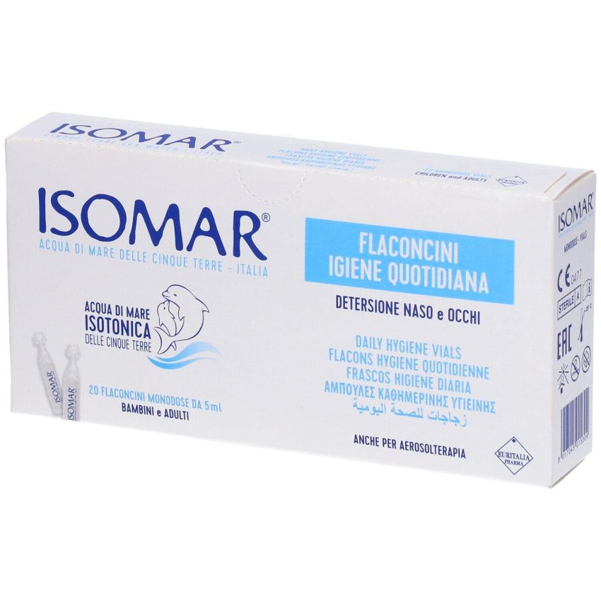 Isomar Isotonic Sea Water Daily Hygiene Solution - 20x5ml