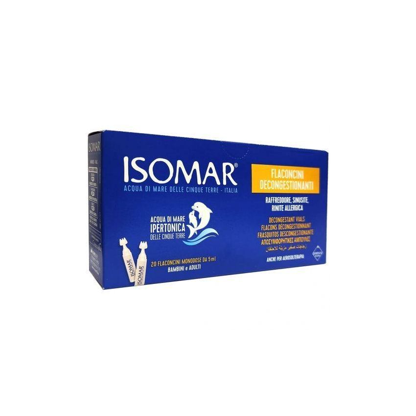 Isomar Decongestionante Nasale - Flaconcini da 5ml, Pacco da 20