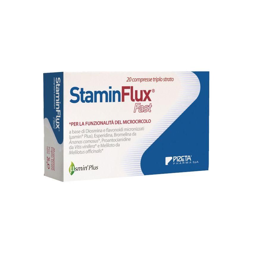 Staminflux Fast - Energia e Resistenza - 20 Compresse Effervescenti