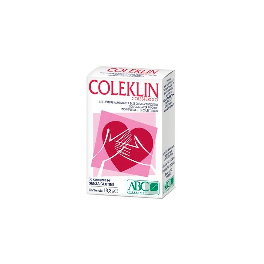 Coleklin Compresse per il Colesterolo con Monacoline 3mg - 30 Compresse