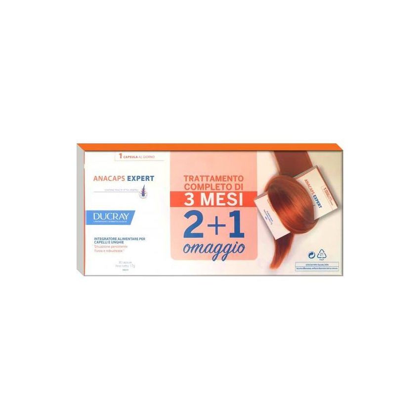 Ducray Anacaps Expert Tri-Pack - 90 Capsule