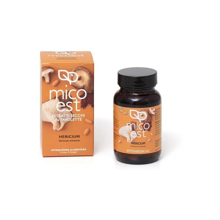 Fitomedical Herycium - Estratto Secco Erboristico in 60 Tavolette
