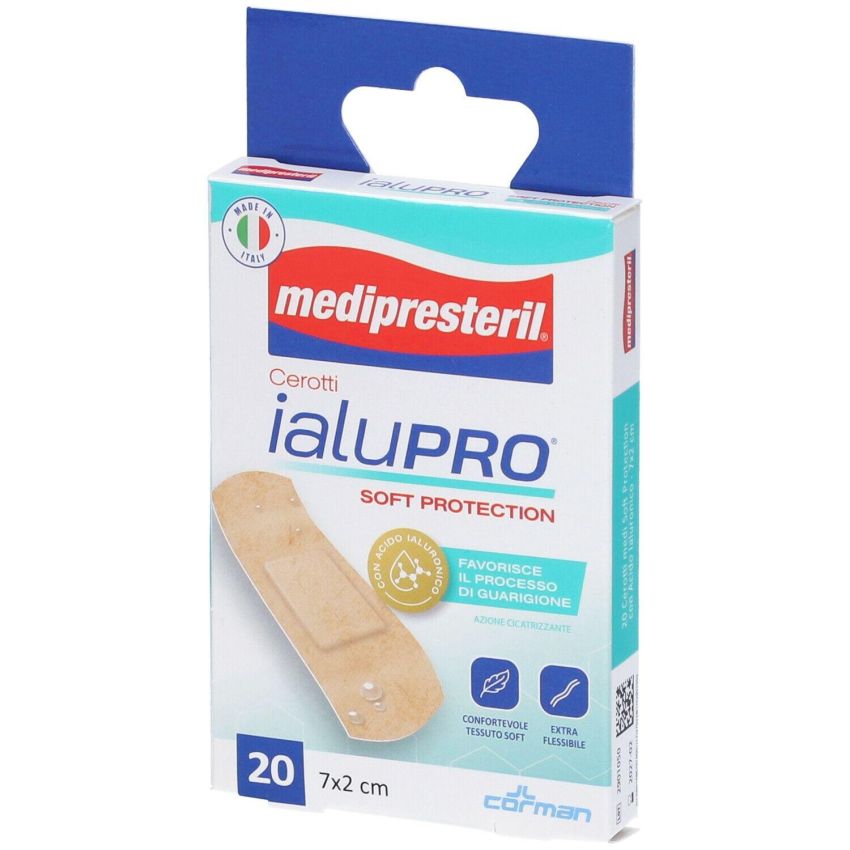 Medipresteril Ialupro Soft Protection - 20 Cerotti Sterili Morbidi 7x2cm