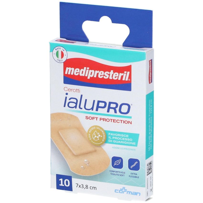 Medipresteril Ialupro Soft Protection - 10 Cerotti Super Protettivi 7x3,8cm