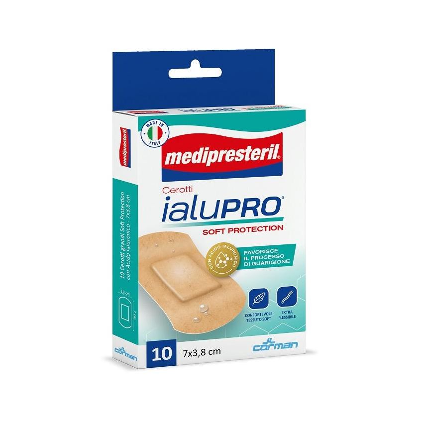 Medipresteril Ialupro Soft Protection - 10 Cerotti Super Protettivi 7x3,8cm