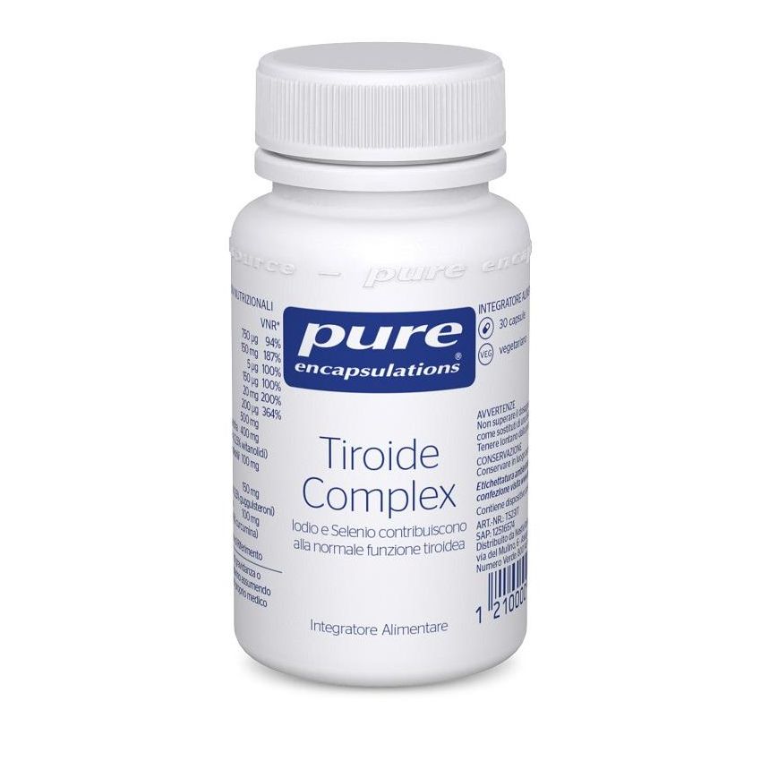Pure Encapsulations Complex per la Tiroide - 30 Capsule
