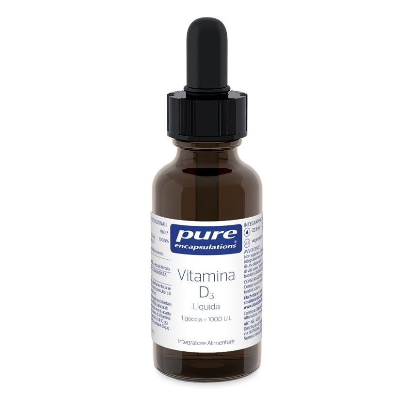 Pure Encapsulations - Vitamina D3 Liquido 22,5ml
