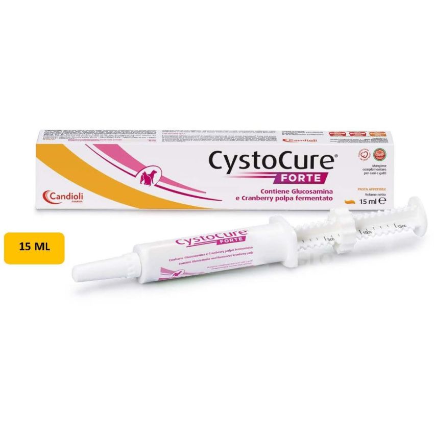 Pasta Cystocure Forte da 15ml per Cani e Gatti