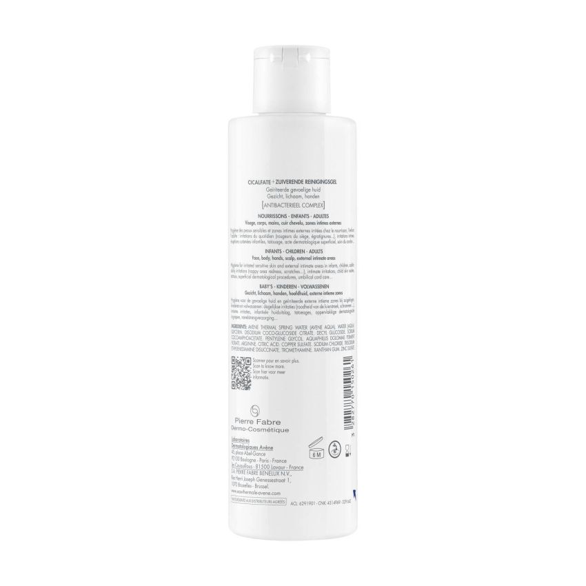 Avene Cicalfate+ Gel Detergente Multifunzionale per Viso e Corpo - 200ml