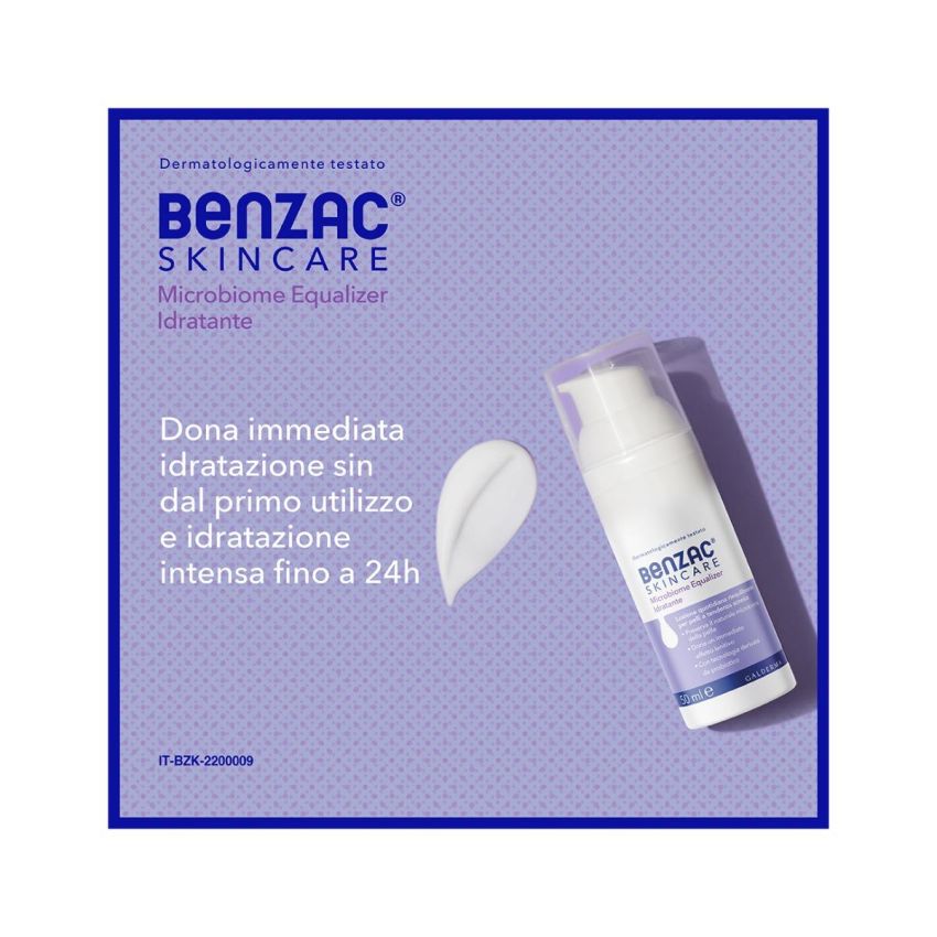 Benzac Equalizer Lozione Idratante Viso 50ml