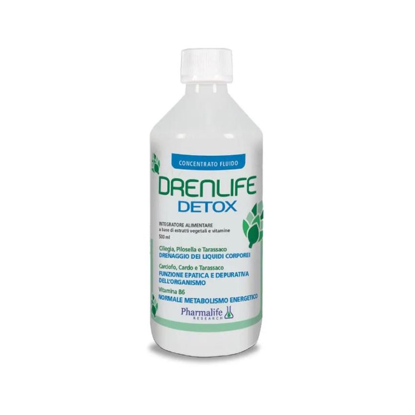 Pharmalife Drenlife Detox - Soluzione Tonificante 500ml