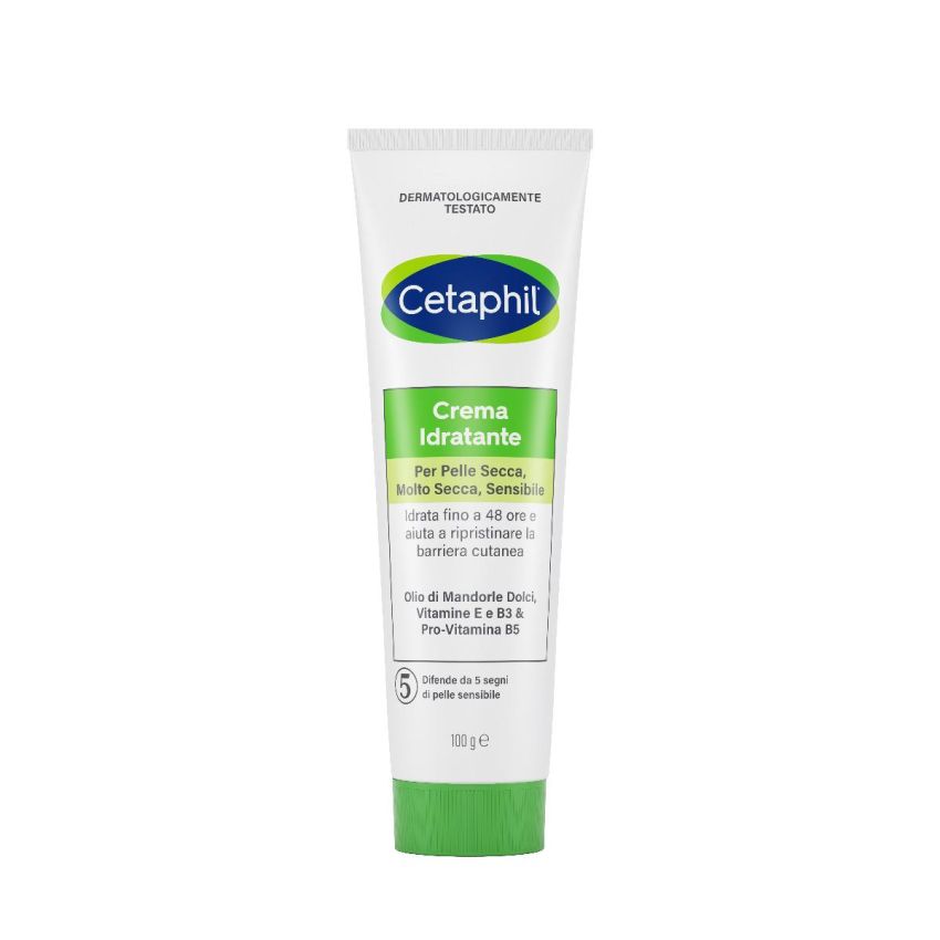 Cetaphil Crema Idratante Intensiva per Viso e Corpo, 100g