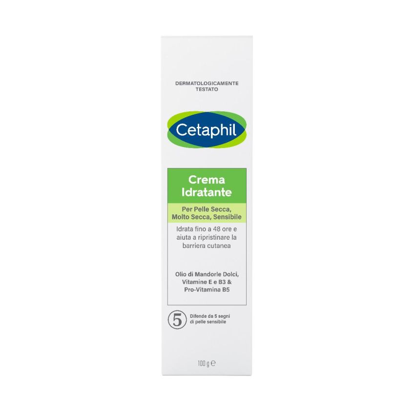 Cetaphil Crema Idratante Intensiva per Viso e Corpo, 100g