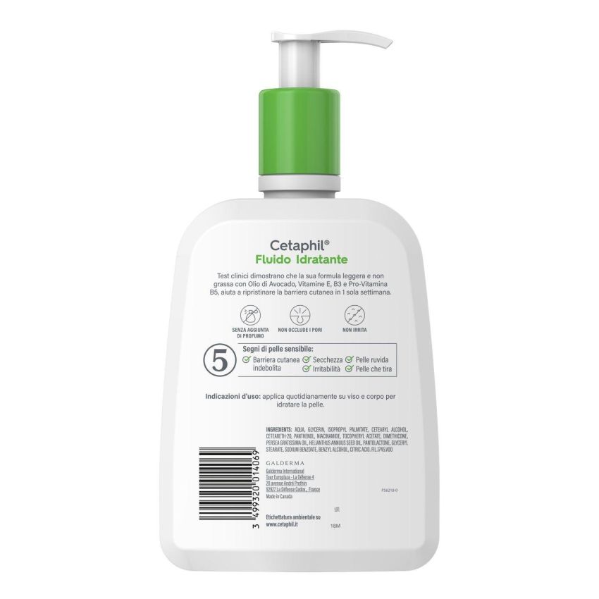 Cetaphil Fluido Idratante Ultra-Idratante 470ml