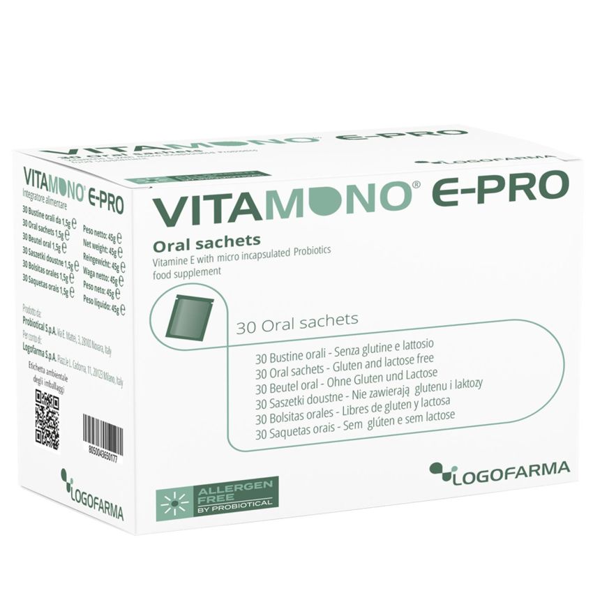 Vitamono E Pro 30 Bustine Idrosolubili