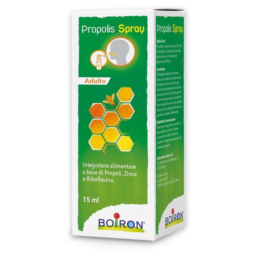 Spray Propoli Boiron per la Gola 15ml
