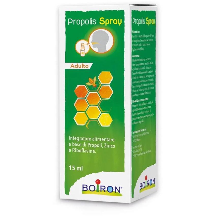 Spray Propoli Boiron per la Gola 15ml