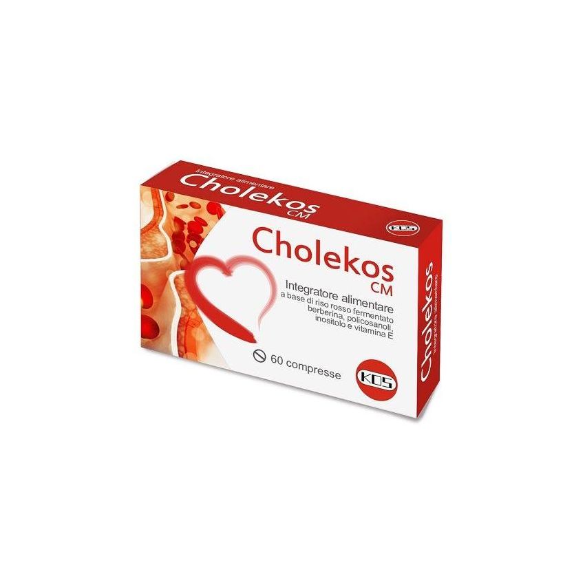 Kos Cholekos - Compresse di Controllo del Colesterolo CM 60