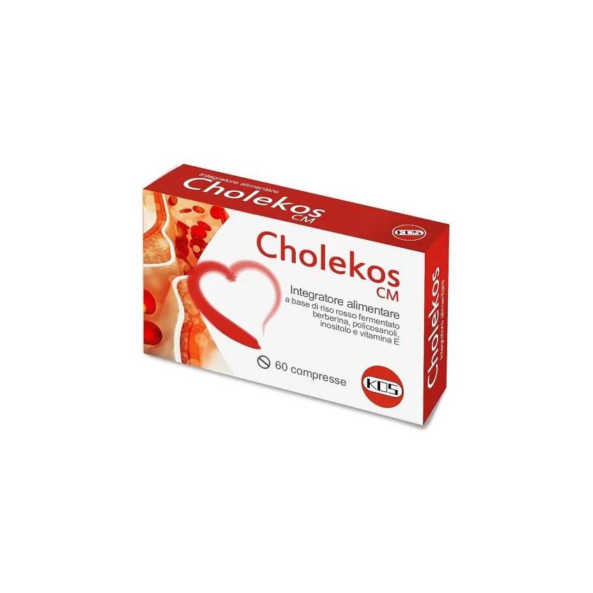 Kos Cholekos - Compresse di Controllo del Colesterolo CM 60