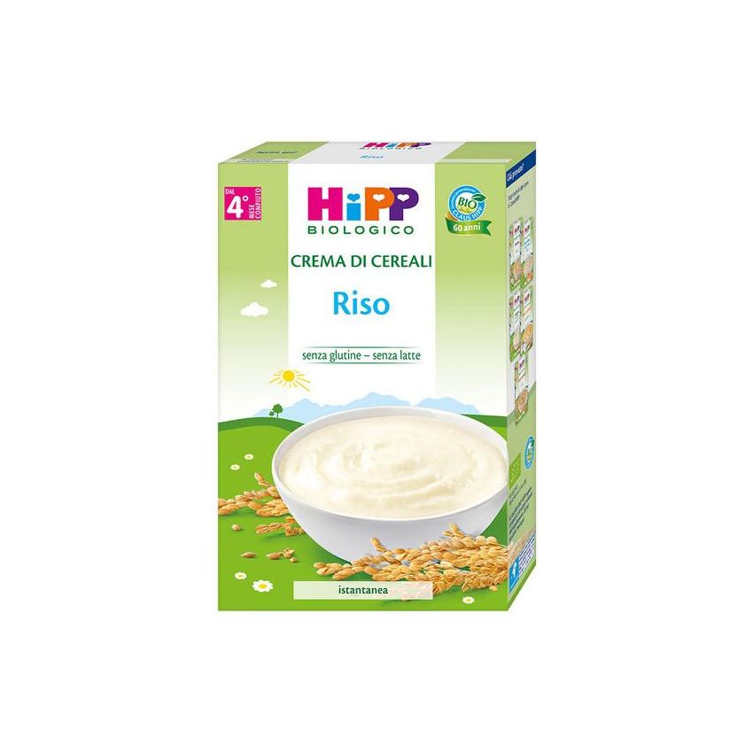 Hipp Bio Crema di Cereali con Riso Biologico per Bambini - 200g