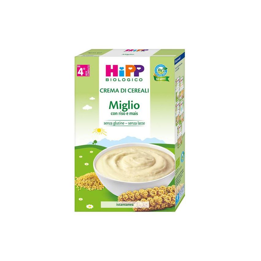 Hipp Bio - Purea Biologica di Miglio, Riso e Mais 200g