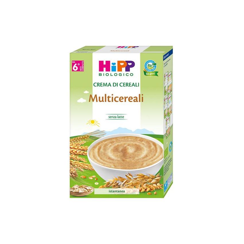 Hipp Bio Crema Multicereali per Bambini 6+ Mesi, 200g