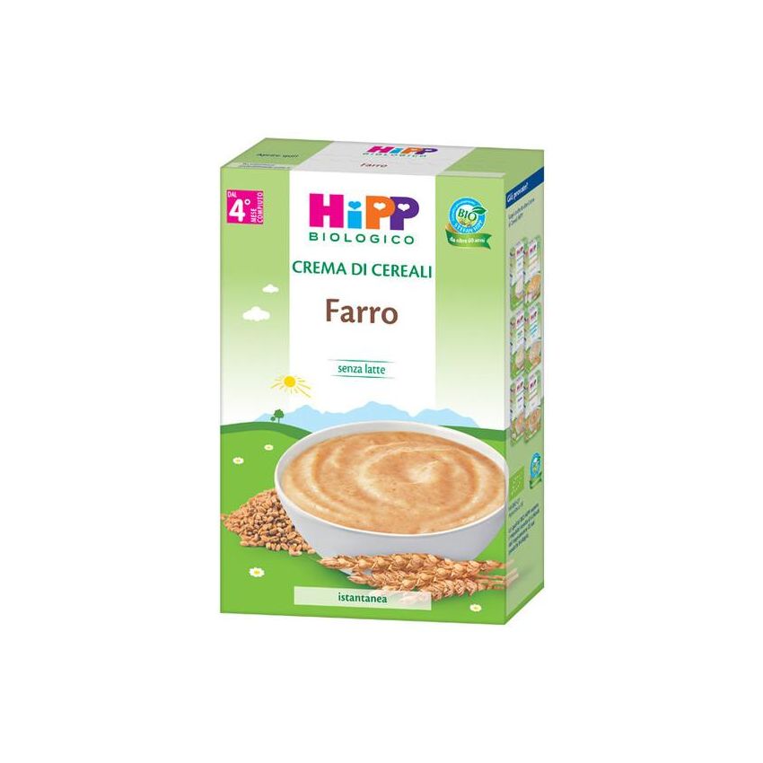Hipp Bio Crema di Cereali al Farro Biologico per Bambini, 200g