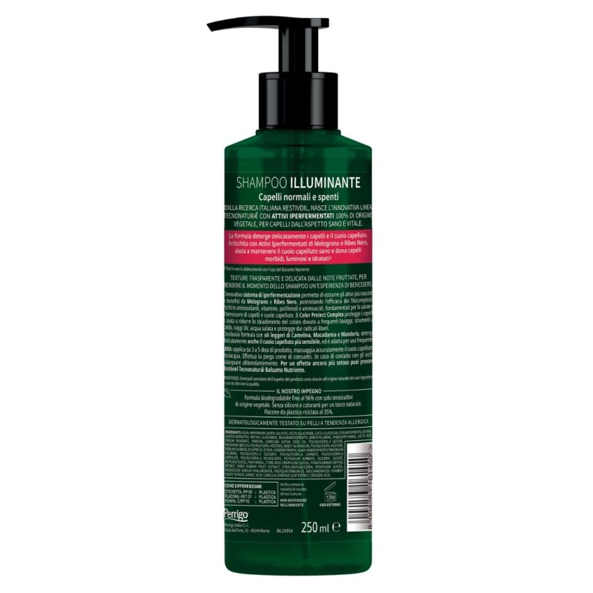 Restivoil Tecnonaturae Shampoo Illuminante, 250ml