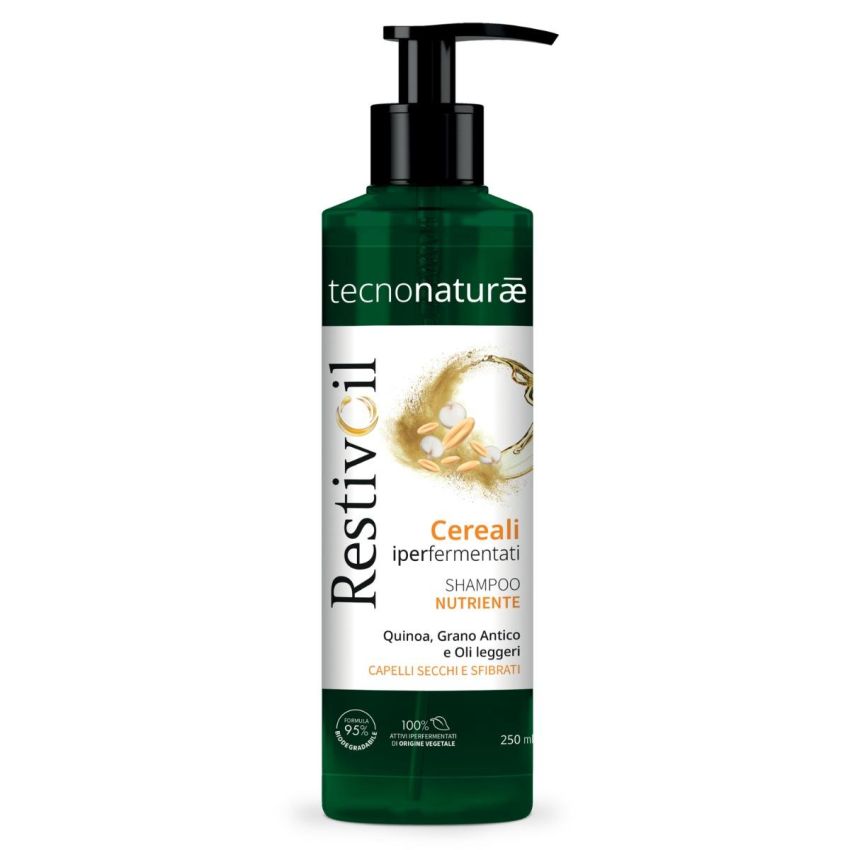 Restivoil Tecnonaturae Nutriente Shampoo con Cereali Iperfermentati - 250ml