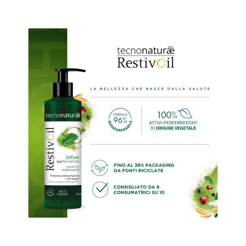 Restivoil Tecnonaturae Shampoo Purificante - 250ml