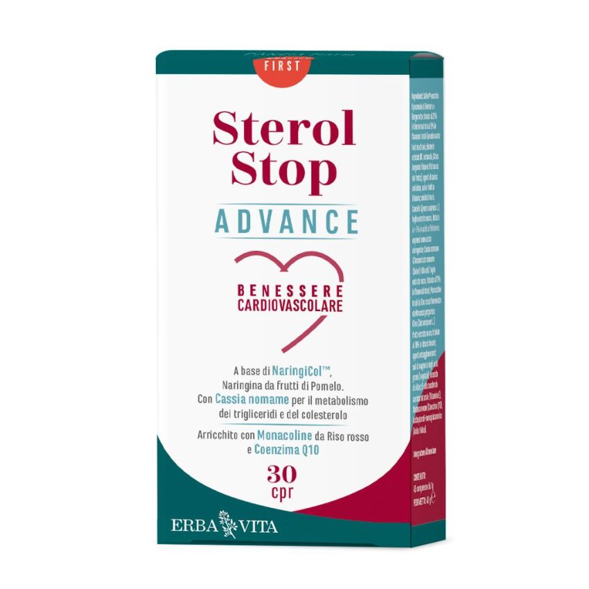 Advance Sterol Stop - 30 Compresse per il Controllo del Colesterolo