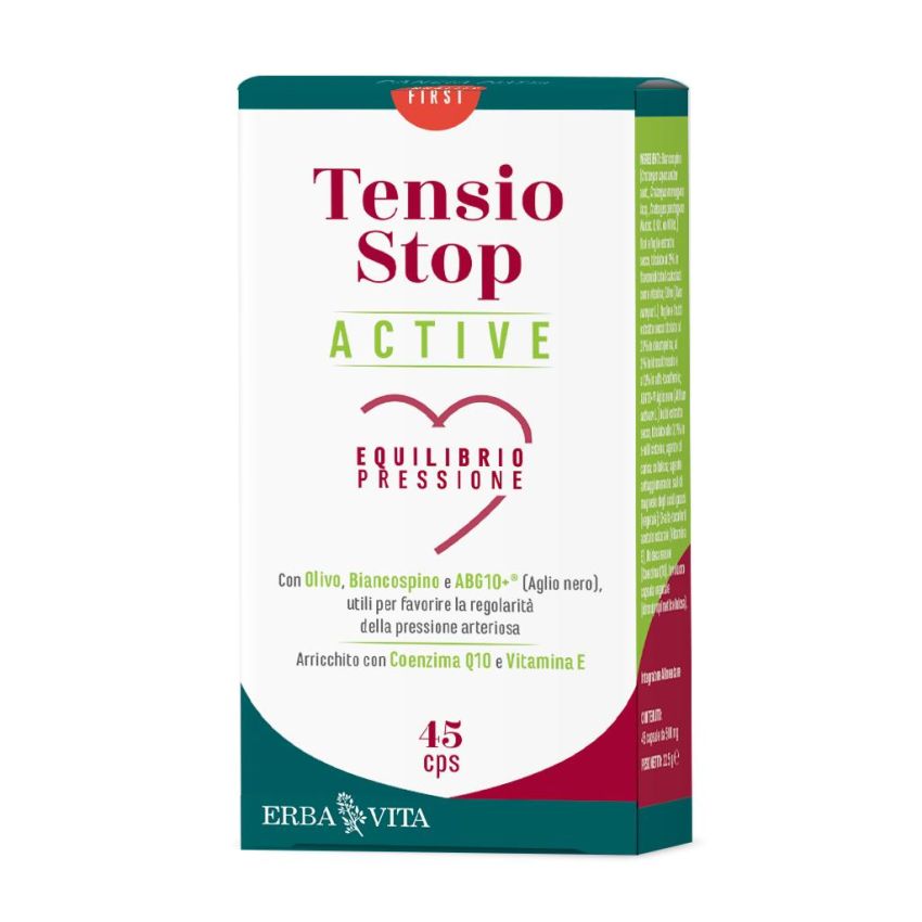 Erba Vita Active Tensio Stop - 45 Capsule Naturali