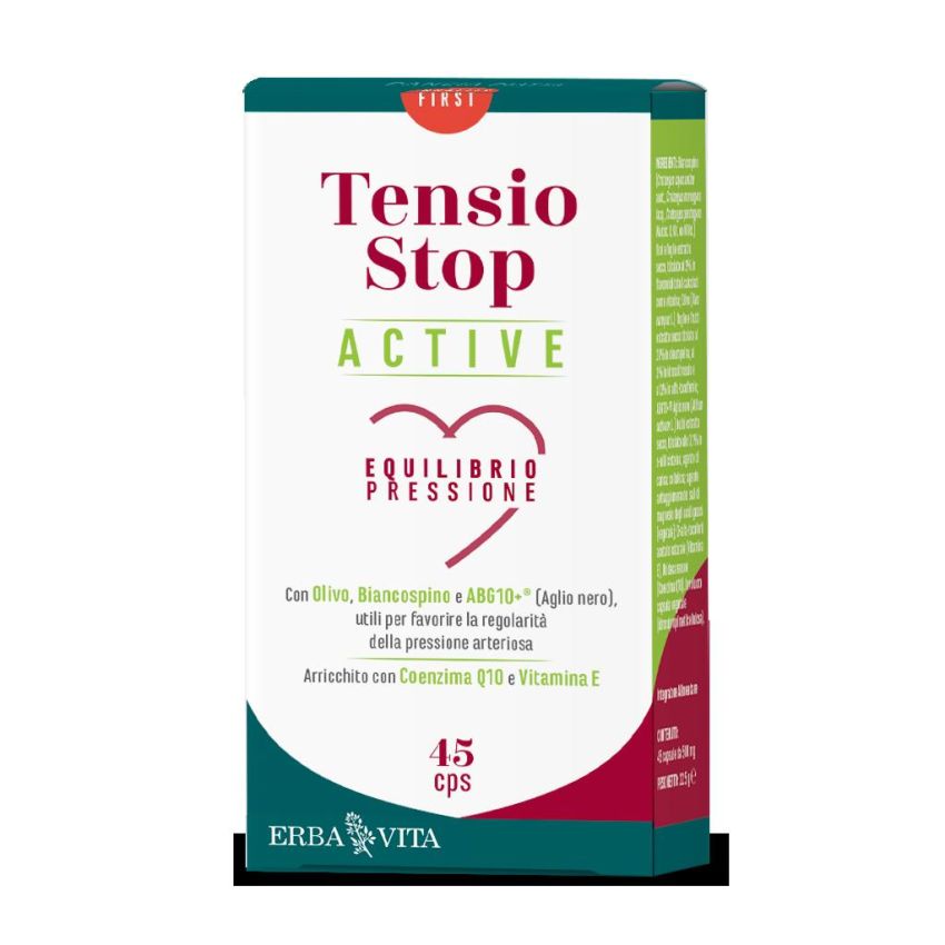 Erba Vita Active Tensio Stop - 45 Capsule Naturali