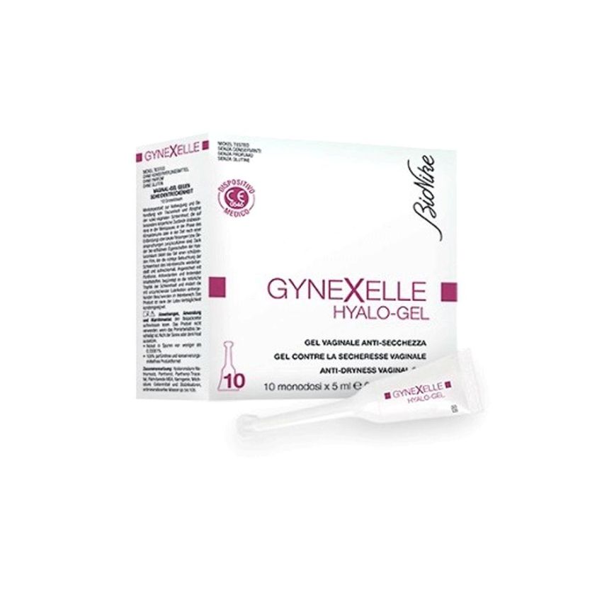 Bionike Gynexelle Hyalo-Duo Gel Vaginale, Confezione da 10 Monodose