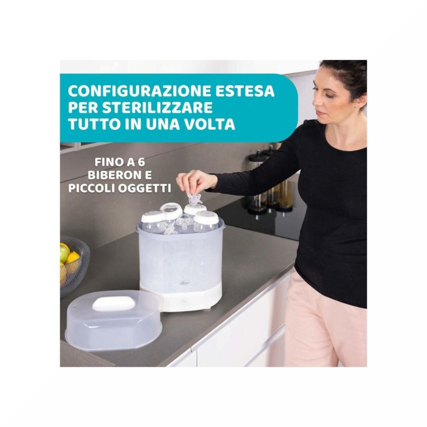 Sterilizzatore a Vapore per Biberon Chicco