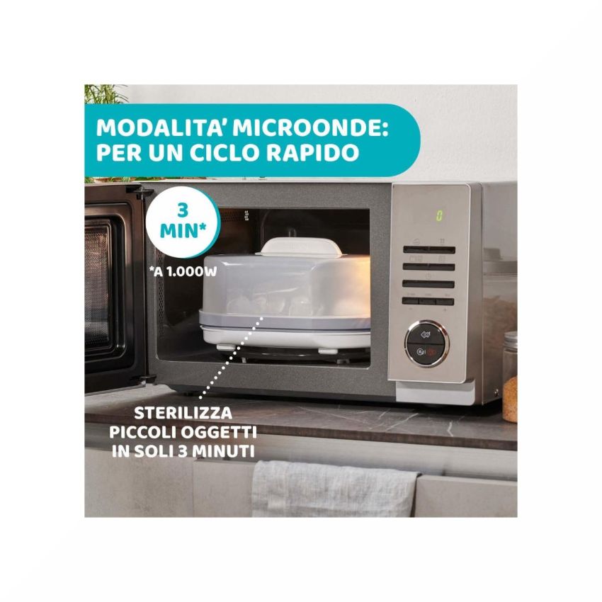 Sterilizzatore a Vapore per Biberon Chicco
