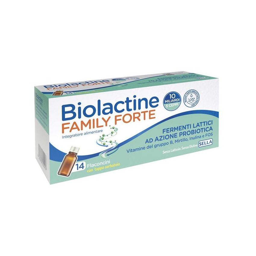 Biolactine Family Forte - 14 Flaconcini da 9ml