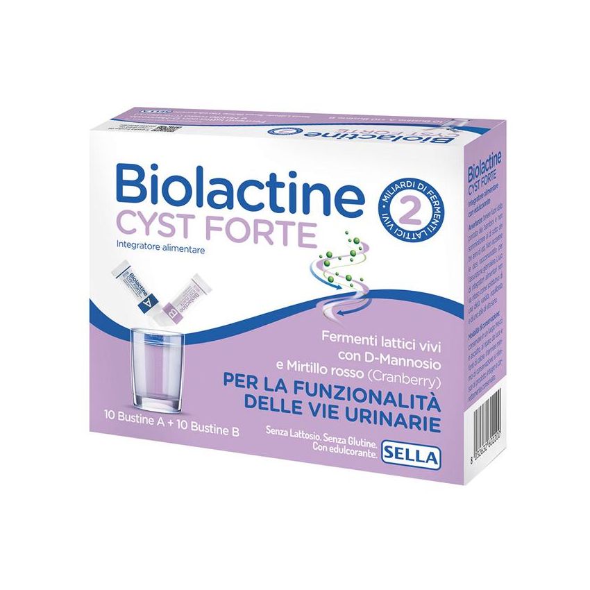 Fortificato Biolactine Cyst Forte - Confezione da 10 Bustine