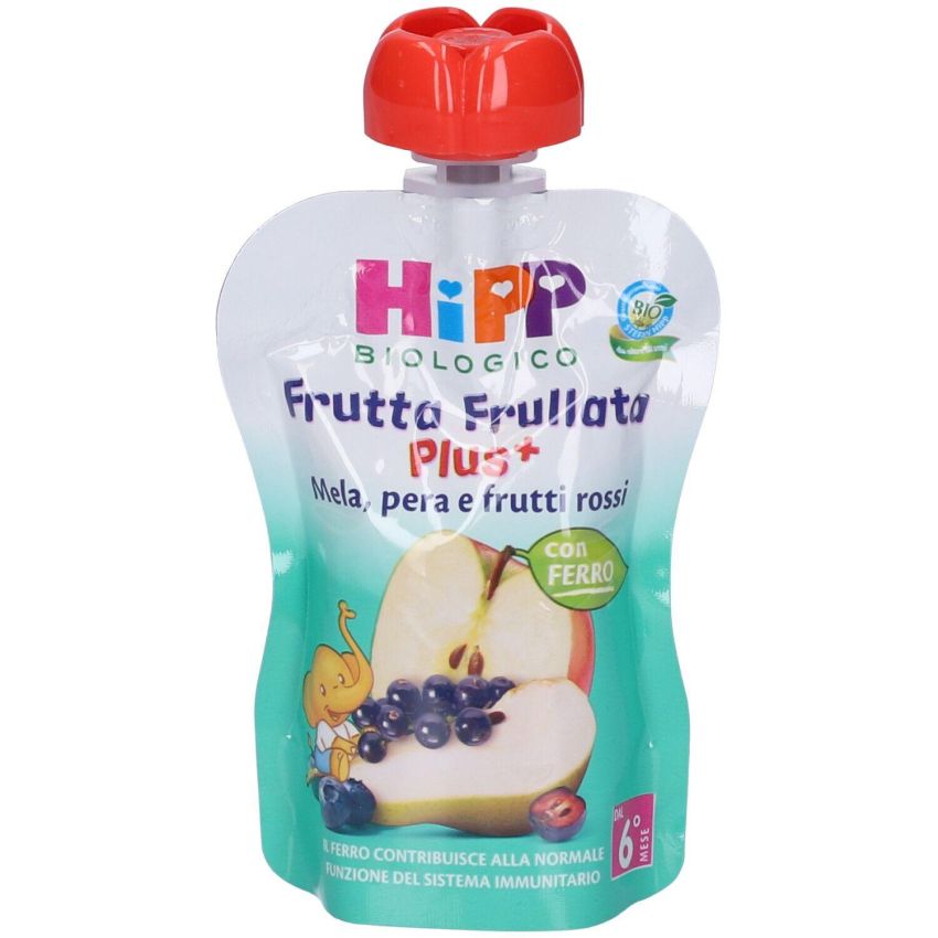 Hipp Bio Pappa di Frutta Frullata Plus 90g