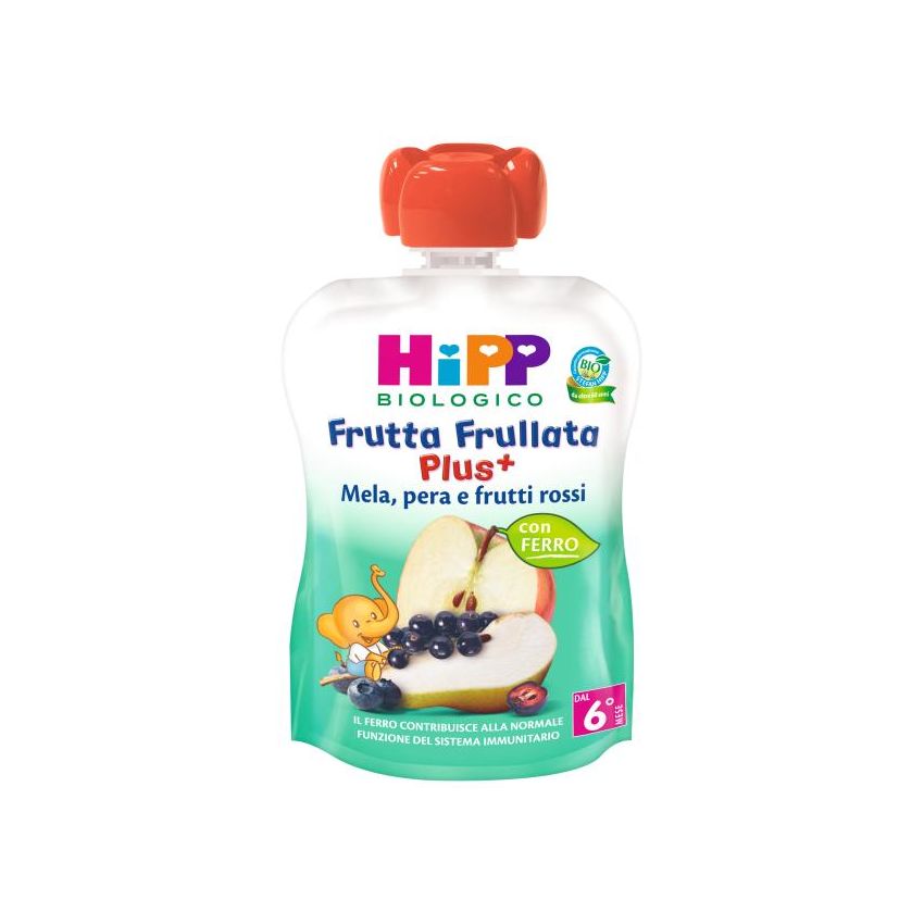 Hipp Bio Pappa di Frutta Frullata Plus 90g
