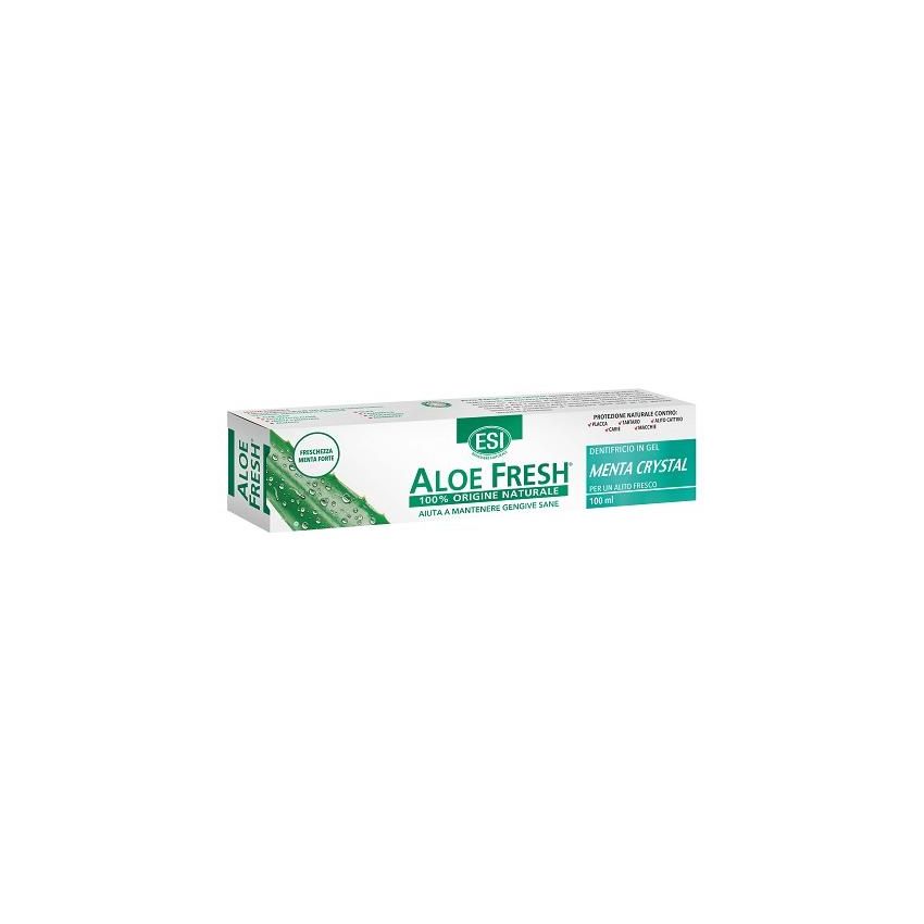 Dentifricio in Gel Esi Aloe Fresh Crystal Menta 100ml