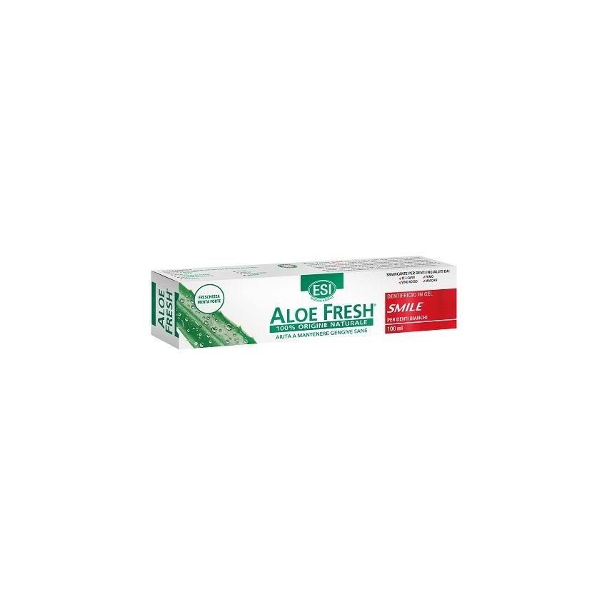 Esi Aloe Fresh Smile - Dentifricio in Gel per Sbiancamento Dentale, 100ml