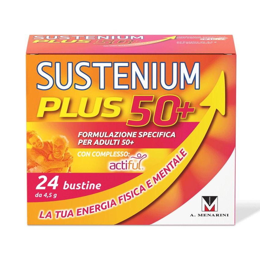 Sustenium Plus per Et√† 50+ con 24 Bustine