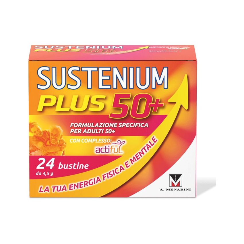 Sustenium Plus per Et√† 50+ con 24 Bustine