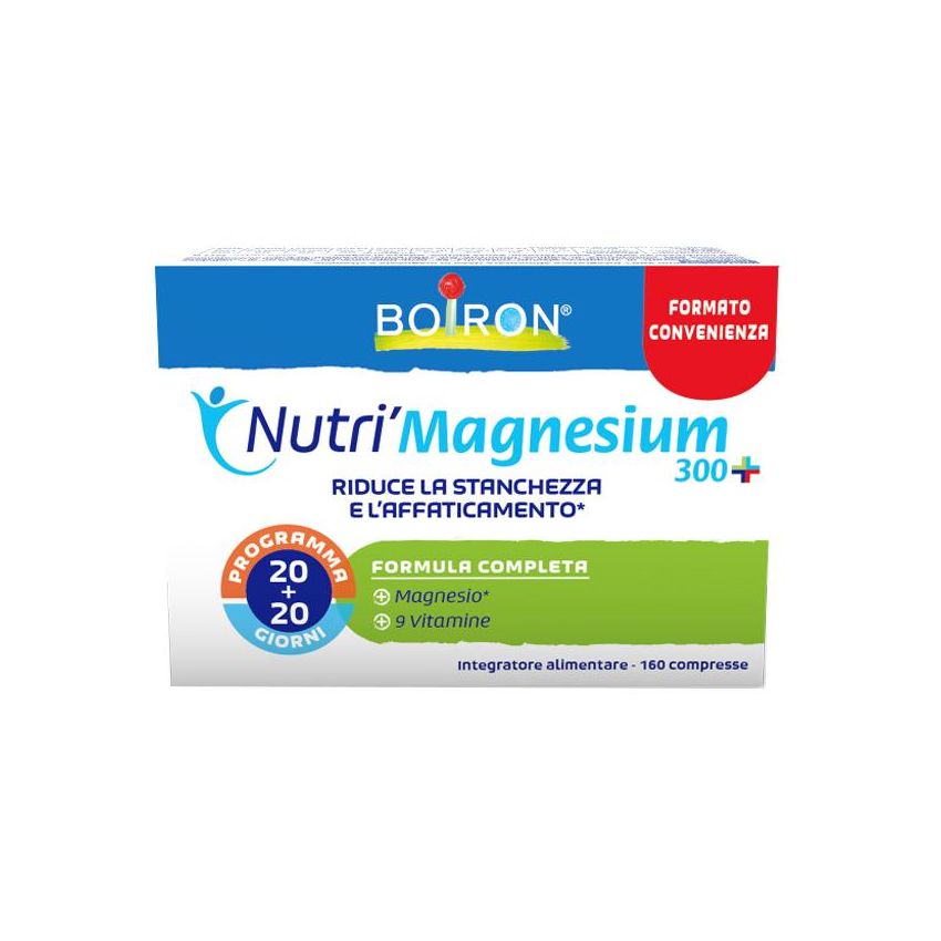Boiron Nutri' Magnesium 300+ - 160 Compresse