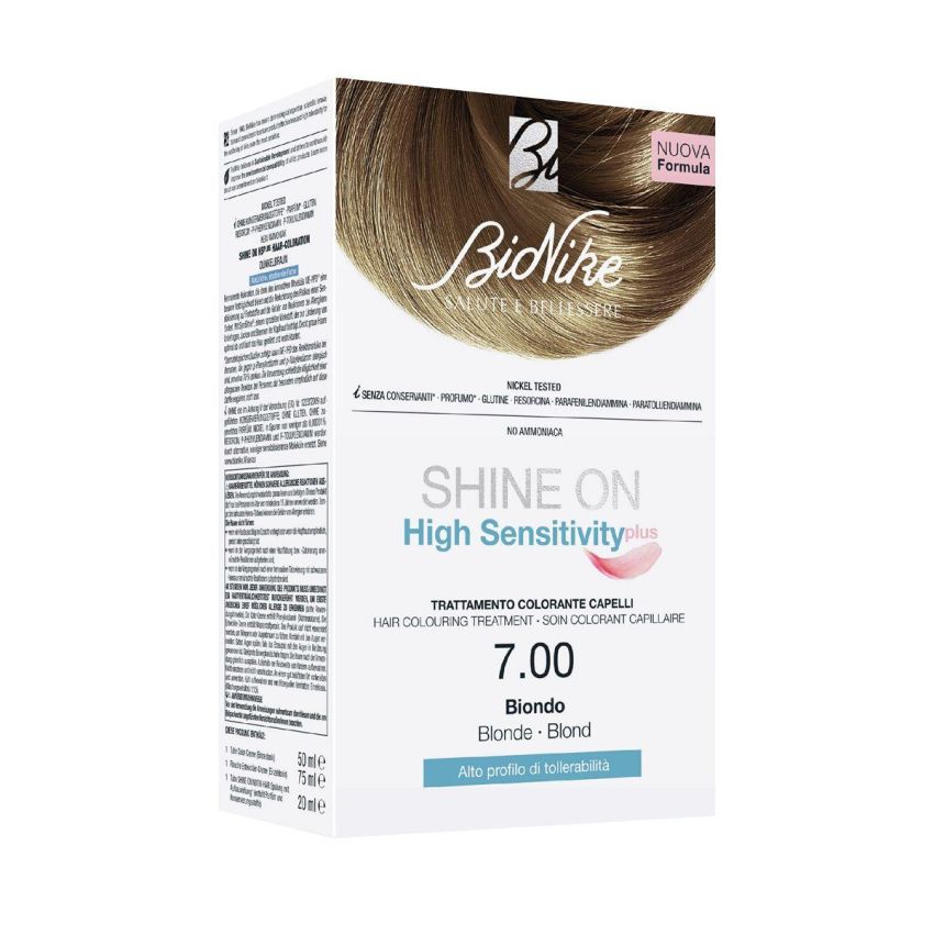 Bionike Shine On High Sensitivity Plus in Blonde 7.00