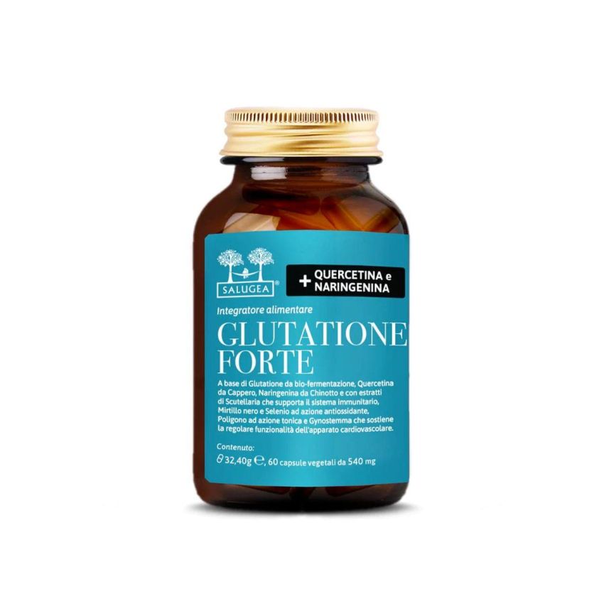 Salugea Integratore di Glutatione Fortificato - 60 Capsule