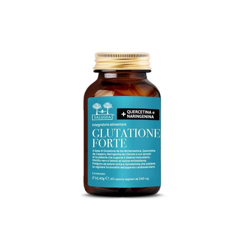 Salugea Integratore di Glutatione Fortificato - 60 Capsule