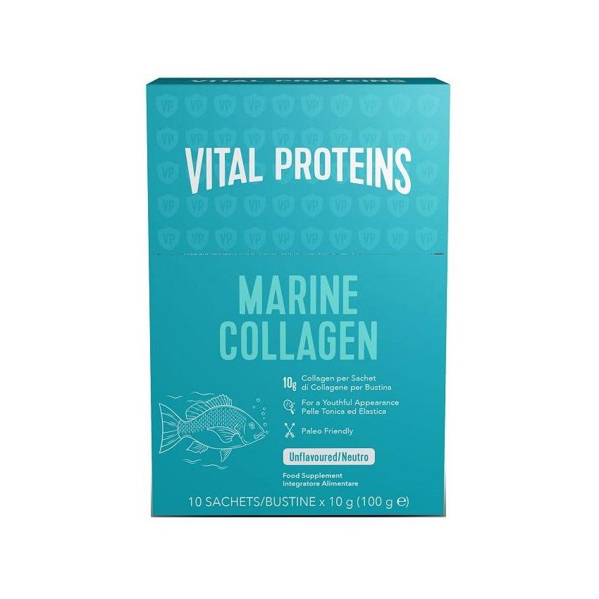 Vital Proteins Marine Collagen - Confezione da 10 bustine da 10g
